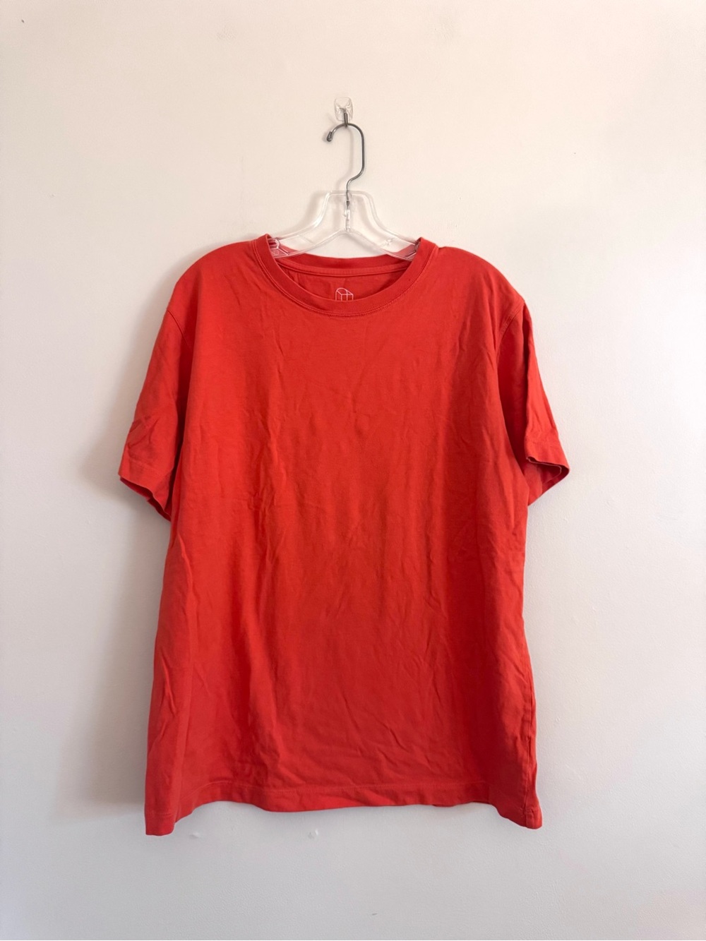 Original Use orange Short-Sleeve Crew Neck T-Shirt L
